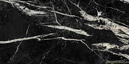 Керамическая плитка Urbatek X-Light Marquina Black Polished Черный Полированный Керамогранит 150х300 см