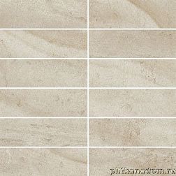 Paradyz Teakstone Bianco Mat. Мозаика 29,8х29,8 (куб 4,8х14,8) см