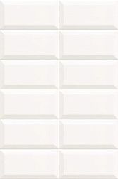 Керамическая плитка Mainzu Plus Bissel Blanco Brillo Белая Глянцевая Настенная плитка 10х20 см