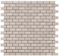 Керамическая плитка Atlas Concorde Kone silver mosaico brick Керамогранит 30,4x30,4 см