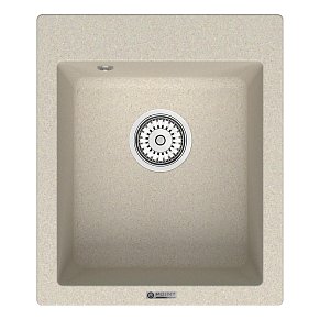 Point PN3004BG Мойка кухонная Динара 42 светло-бежевый
