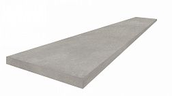Керамическая плитка Coliseum Gres San Siro Грэй Ступень угловая левая серый 33x120 см