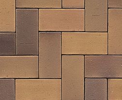 Westerwalder Klinker Тротуарная брусчатка PK08S Lachsrot Spezial 20х10х4 см
