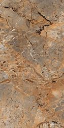 Керамическая плитка Maimoon Ceramica Breccia Fantastico Brown Highglossy Коричневый Полированный Керамогранит 80х160 см