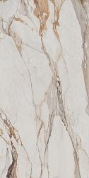 Керамическая плитка Abkstone Calacatta Macchia Vecchia Lux 6 mm Бежевый Полированный Керамогранит 163,5x323 см