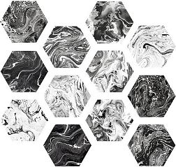 ITT Ceramic Ebru Shiny Hexa Керамогранит 23,2x26,7 см