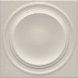 Керамическая плитка Kerama Marazzi Аква Альта  OBE001 2 Белый Структура Матовый Декор 20х20 см