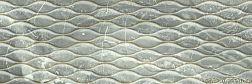 Azteca Ceramica Nebula Dec Ninfa R90 Grey Rett Декор 30х90 см