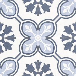 Etili Seramik Chateau Blue Pre-cut Голубой Матовый Керамогранит 45x45 см