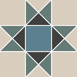 Top Cer Richmond Green Sheet Микс Матовая Мозаика 30x30 см