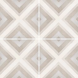 Керамическая плитка Decocer Artisan Cream Бежевый Матовый Керамогранит 19,8x19,8 см