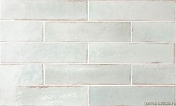 Керамическая плитка Equipe Tribeca Seaglass Mint Зеленый Полированный Настенный Керамогранит 6x24,6 см