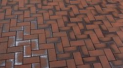 Feldhaus Klinker P 408 Gala Nero P408KDF Тротуарная плитка 20х10х5,2 см