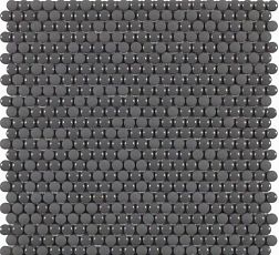 Керамическая плитка Dune Glass Mosaics Dots Grey Мозаика 28,2х28,5 см