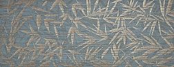 Керамическая плитка La Platera Shui Teal Leaves Настенная плитка 35x90 см