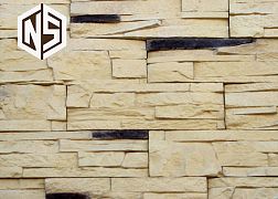Керамическая плитка Next Stone Искусственный камень Сланцевый камень Альпийский сланец арт.019 9,5х28,5 см