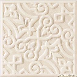 Керамическая плитка Tubadzin Majolika D-creme D STR Декор 20x20 см