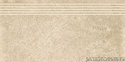 Керамическая плитка Paradyz Flash Bianco Mat. Ступень простая 30х60 см