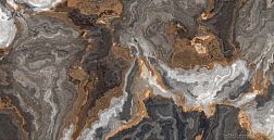 Керамическая плитка Bluezone Biardo Black High Glossy Керамогранит 60x120 см