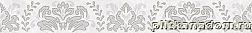 Laparet Afina Damask Бордюр серый 56-03-06-456-1 5х40 см