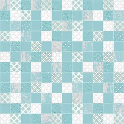 Керамическая плитка Altacera Rainfall WT9LST16 Mosaic Aquamarine Настенная плитка 30,5х30,5