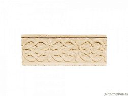 UniStone Орнамент-1 Желтый Карниз линейный 46,4x19,7x4,5 см