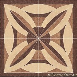 Керамическая плитка Paradyz Mistral Beige Poler Rozeta Декор 119,6х119,6 см