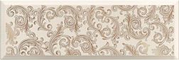 Керамическая плитка Versace Solid Gold Barocco Cream Декор 20х60 см