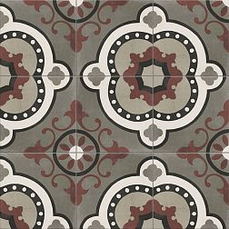 Mainzu Nostalgy Barcelona Grenade Серый Матовый Декор 20x20 см