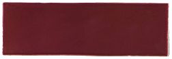 Pamesa Ceramica Jubilee-Mayfair-Carnaby Grana Красный Глянцевый Керамогранит 6,5х20 см