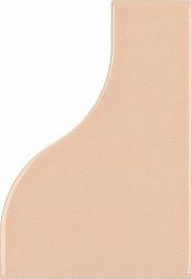 Equipe Curve 28846 Pink Розовая Глянцевая Настенная плитка 8,3x12 см