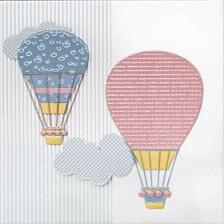 Керамическая плитка Kerama Marazzi Бон Вояж VT-A369-5009 Декор Аэростат 1 Микс Матовый 20x20 см