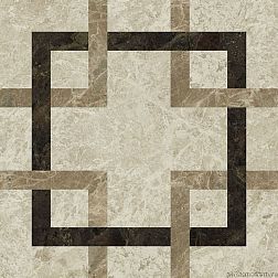 Atlas Concorde Russia Victory White Ins. Link Lapp Декор Керамогранит 80х80 см