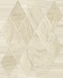 Paradyz Silence Beige Pressed Mosaic Romb Pillow Mat Бежевая Матовая Мозаика 20,6x23,7 см