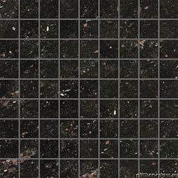 Керамическая плитка Grasaro Crystal G-640-PR-m01 Black Мозаика 30х30 см
