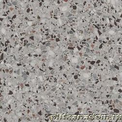 Керамическая плитка Kutahya Terrazzo Grey Серый Матовый Керамогранит 80x80 см