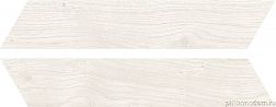 Oset Elegance White Chev Керамогранит 8x40 см
