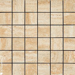 Урбанист Керамогранит HPEG80025 Травертин Колорадо Мозаика 5х5 30х30 см