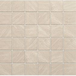 Керамическая плитка Estima Gabbro GB 01 White Белая Неполированная Мозаика 30х30 (5х5) см