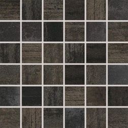 Керамическая плитка Rako Rush WDM06523 Black Мозаика 5x5 30х30 см