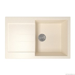 Мойка из искусственного мрамора Mixline ML-GM31 49,5x77 (537710)