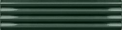 Equipe Costa Nova 28470 Praia Laurel Green Glossy Зеленая Глянцевая Настенная плитка 5x20 см