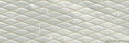 Azteca Ceramica Nebula Dec Ninfa R90 Silver Rett Декор 30х90 см