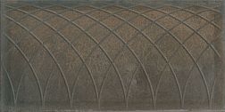 Керамическая плитка Atlantic Tiles Serra Curves Oxide Brown Керамогранит 45х90 см
