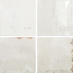 Керамическая плитка DNA tiles Enamel Square White Настенная плитка 12,5x12,5 см