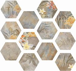 ITT Ceramic Hibiscus Oxide Hexa Matt Керамогранит 23,2x26,7 см