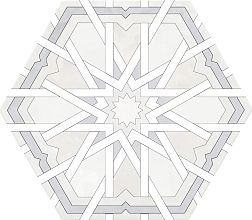 Monopole Radiant White Белый Сатинированный Керамогранит 20x24 см