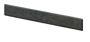 Exagres Cosmos Remate Recto Steel Черный Матовый Угловой элемент 3x33 см