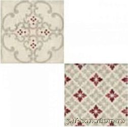 Marca Corona Jolie 8323 Ivoire Gris Trama Декор 10x10 (2 плитки) см