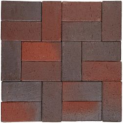 Westerwalder Klinker Тротуарная брусчатка WK0552 20х10х5,2 см
